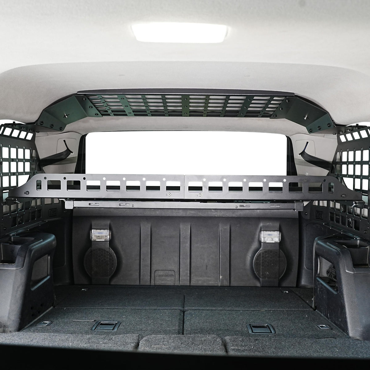 Molle System Roof Window Panel Organizer Shelf For Toyota 4Runner 2010-2024