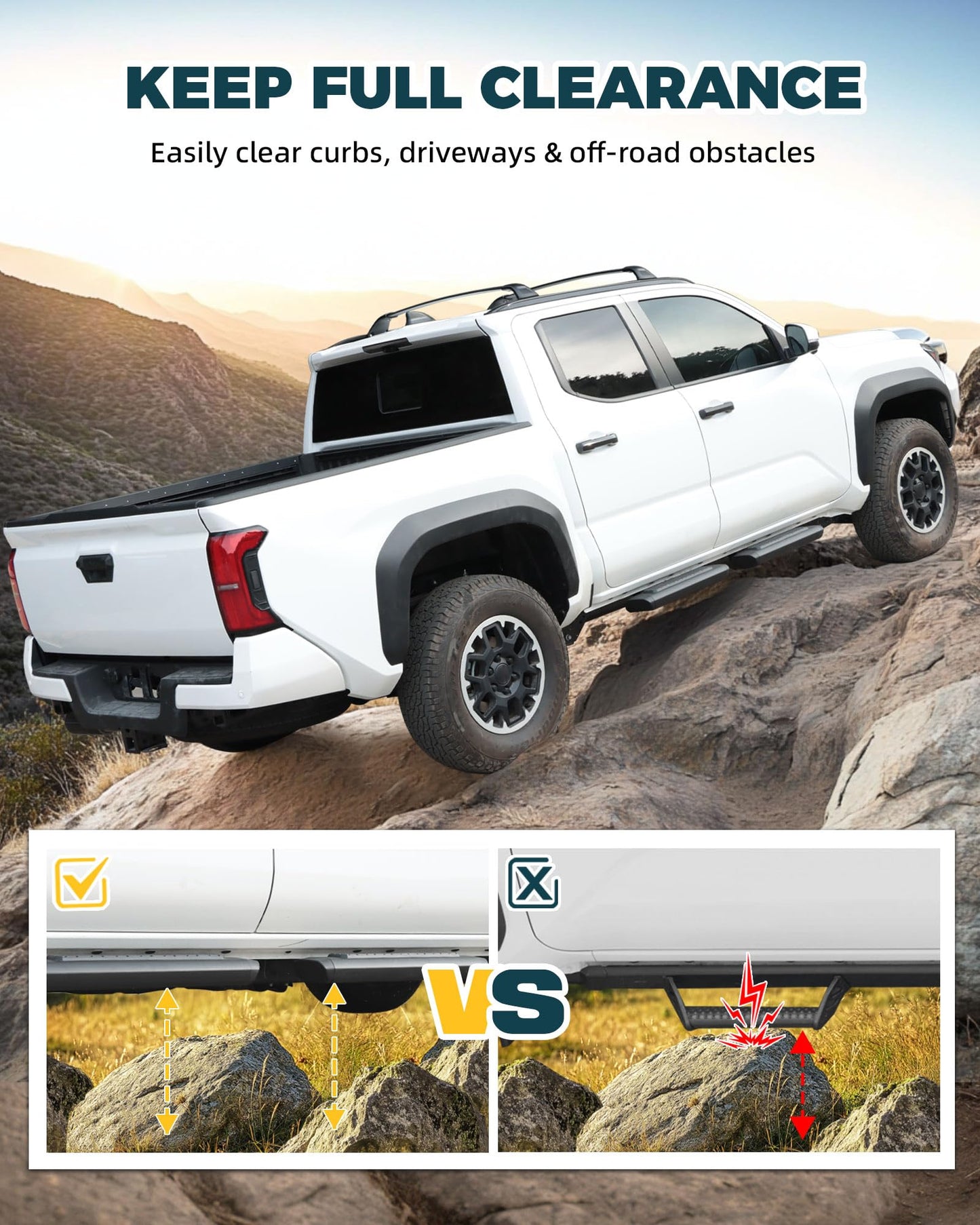 Side Steps For Chevy Colorado Crew Cab 2015-2026