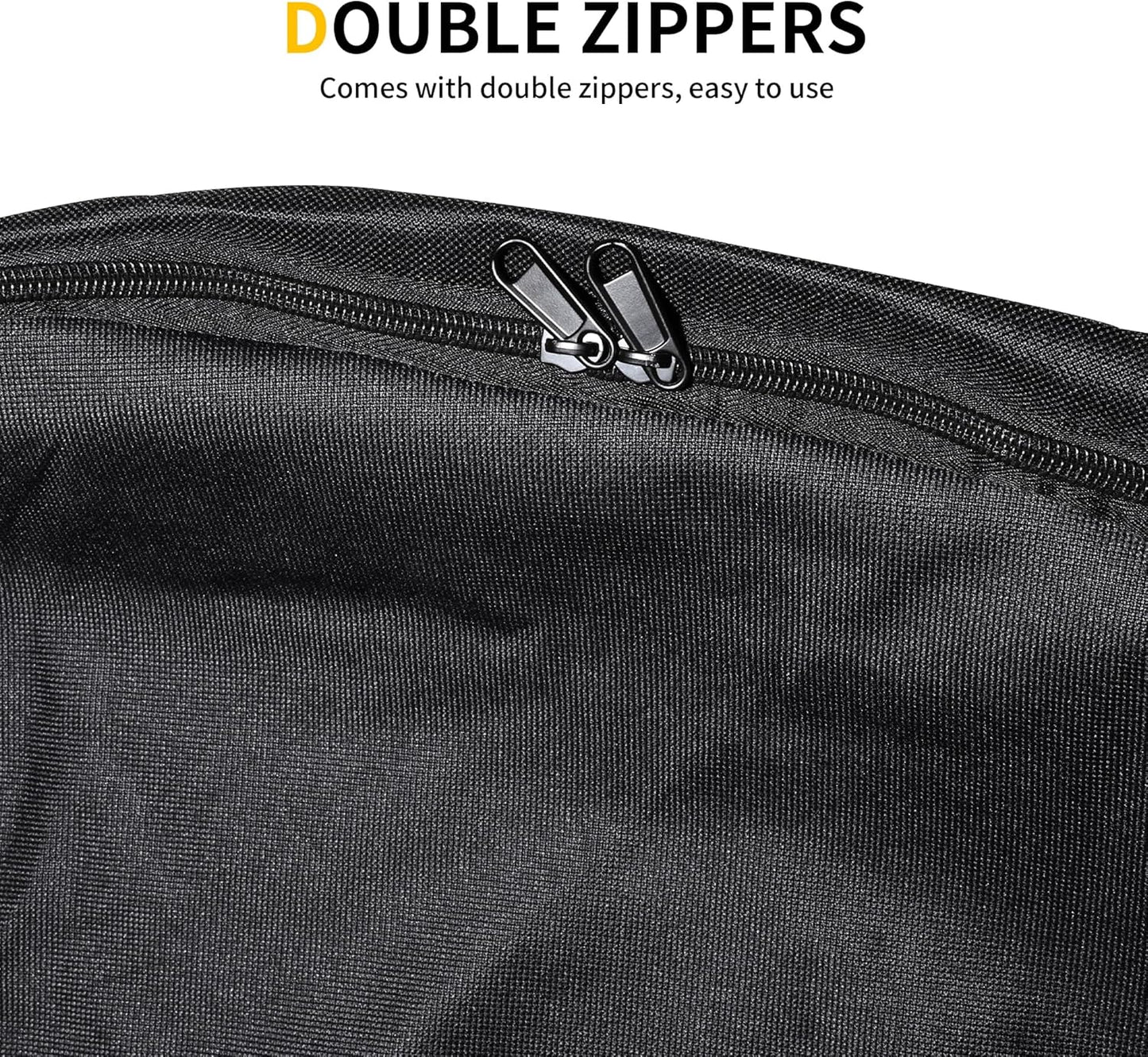 Door Storage Bags Compatible with 1976-2025 Jeep Wrangler YJ TJ JK JL 4XE Gladiator JT Accessories Car Doors Storage Cover with Hangers Design, Hinges Cut, Mirror Organizer Bag, Handles, 2 Pack