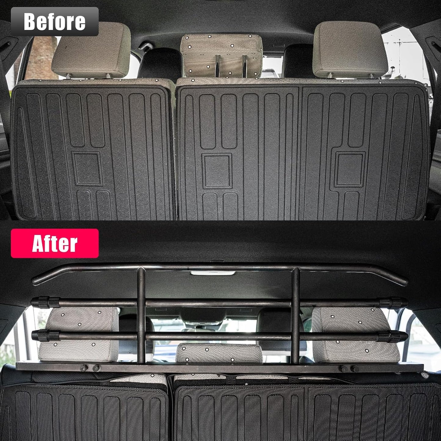 Heavy-Duty Carbon Steel Pet Barrier Compatible with 2025 2026 Toyota 4Runner