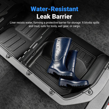2nd Row Under Seat Storage Mat Compatible with 2022-2026 Toyota Tundra