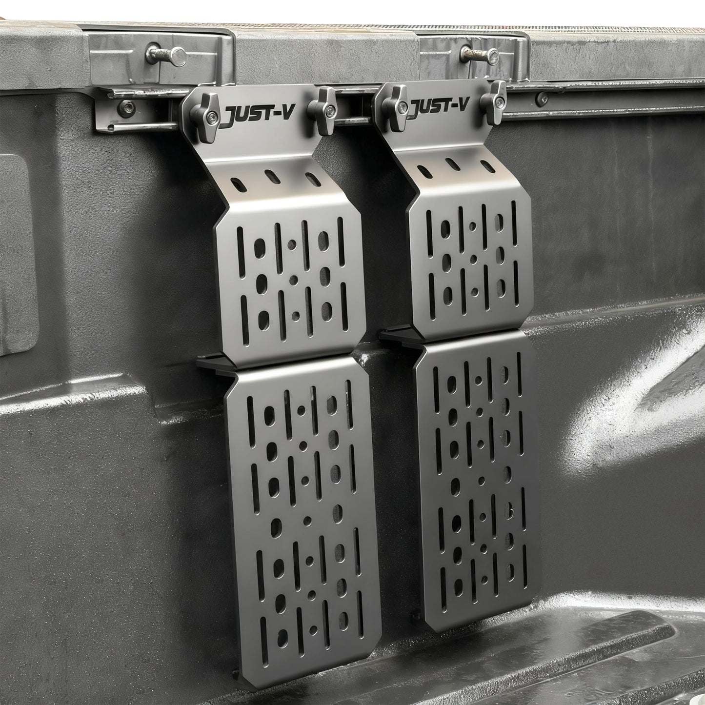 Truck Bed Rail Mount for Tacoma2005-2026 /Tundra 2022-2026  Axes, Shovels, Bikes, Fuel Tanks