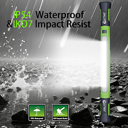 Magnetic Work Light - 3000LM Rechargeable LED Work Light Bar, 5200mAh Under Hood Mechanic Light for Garage, Workshop, Vehicle Inspection