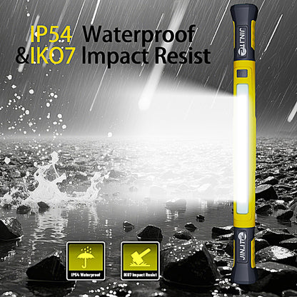 Magnetic Work Light - 3000LM Rechargeable LED Work Light Bar, 5200mAh Under Hood Mechanic Light for Garage, Workshop, Vehicle Inspection