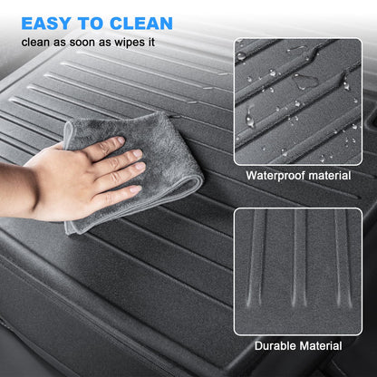 Rear Seat Back Protector for Tesla Model Y/ 3 2026 [Upgraded TPE]