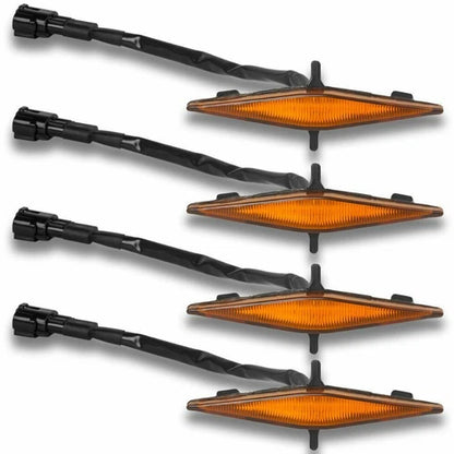 Raptor Style Amber Grill LED Lights Kit Fit For Toyota 4Runner TRD PRO 2014-2024 - OMOTOR