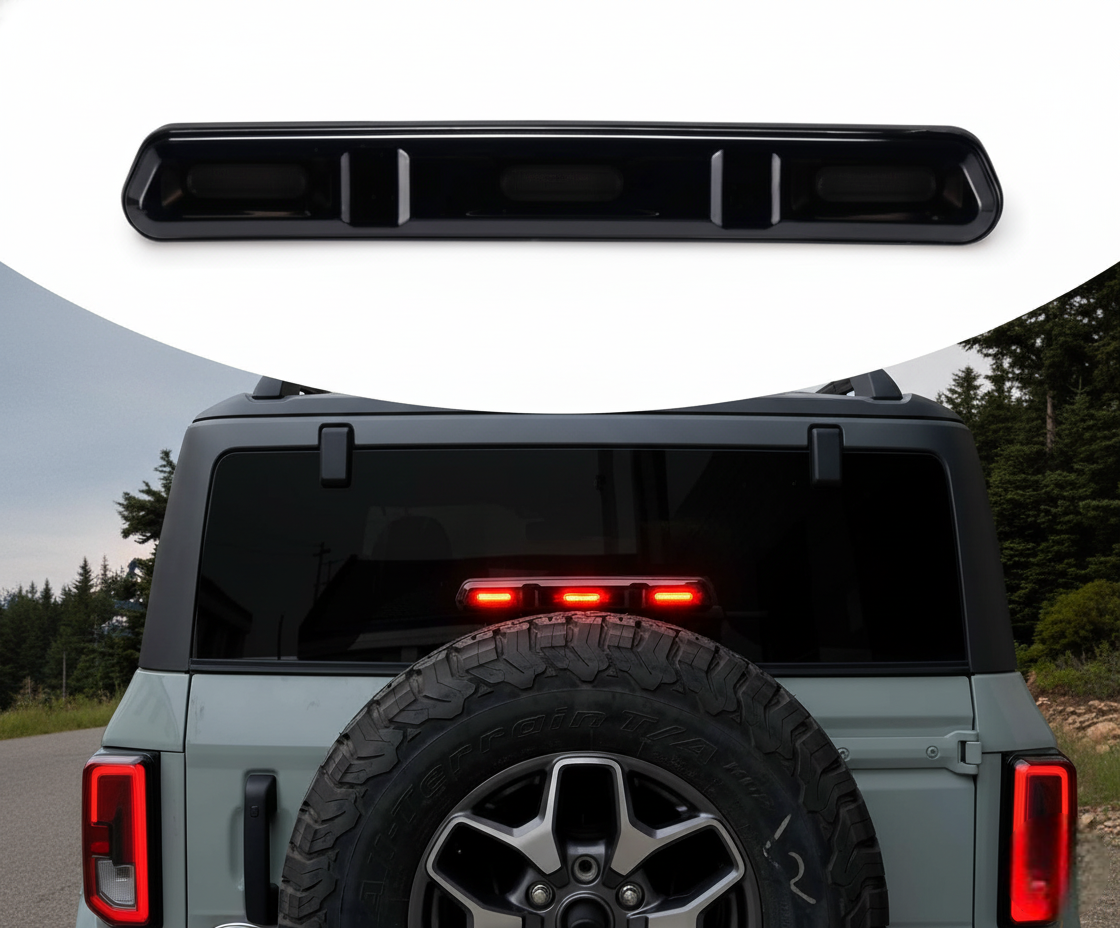 Smoked LED 3rd Brake Light for 2021-2025 Ford Bronco