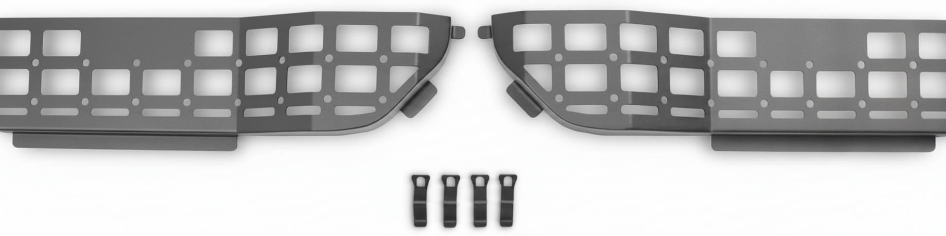 Door Pocket Molle Panels for 2018-2025 Jeep Wrangler JL & 2020-2025 Jeep Gladiator JT - OMOTOR