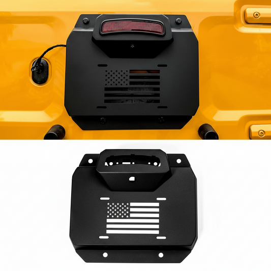 Spare Tire Carrier Delete Filler Plate For Ford Bronco 2021 - 2025 2/4 Door