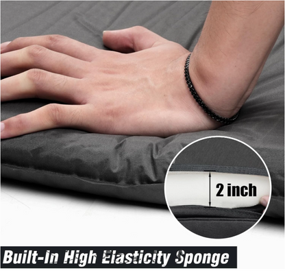 Front Trunk Air Mattress With Cup Holders For Tesla Cybertruck - OMOTOR
