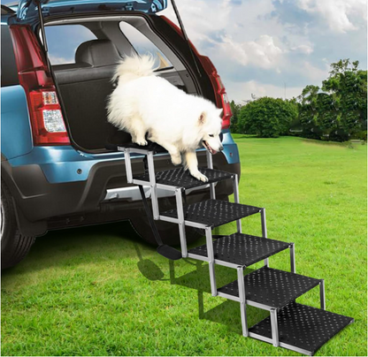 Foldable Dog Stairs For Cars and SUV, Truck - OMOTOR