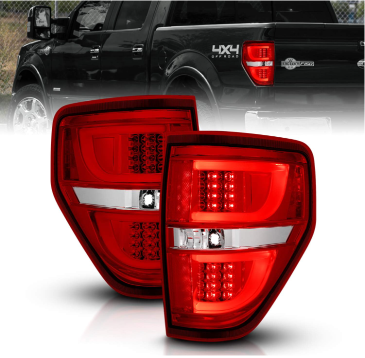 LED Light Bar Replacement Car Tail lights Set For 09-14 Ford F-150