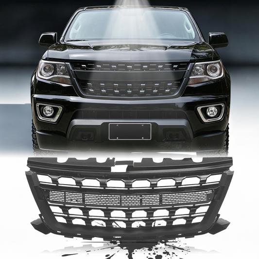 Front Grille Compatible with 2016 - 2020 Colorado Base/LT/WT / Z71 Models