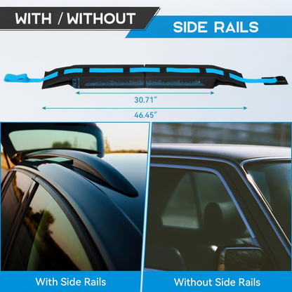 Universal Car Soft Roof Rack for Kayak, Surfboard, Canoe, Luggage