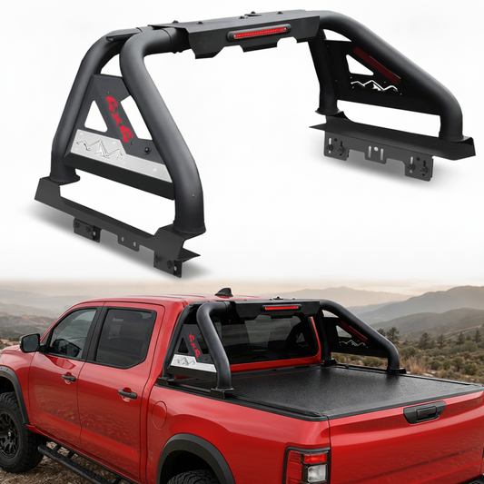 Truck Chase Rack Roll Bar with Integrated Third Brake Light