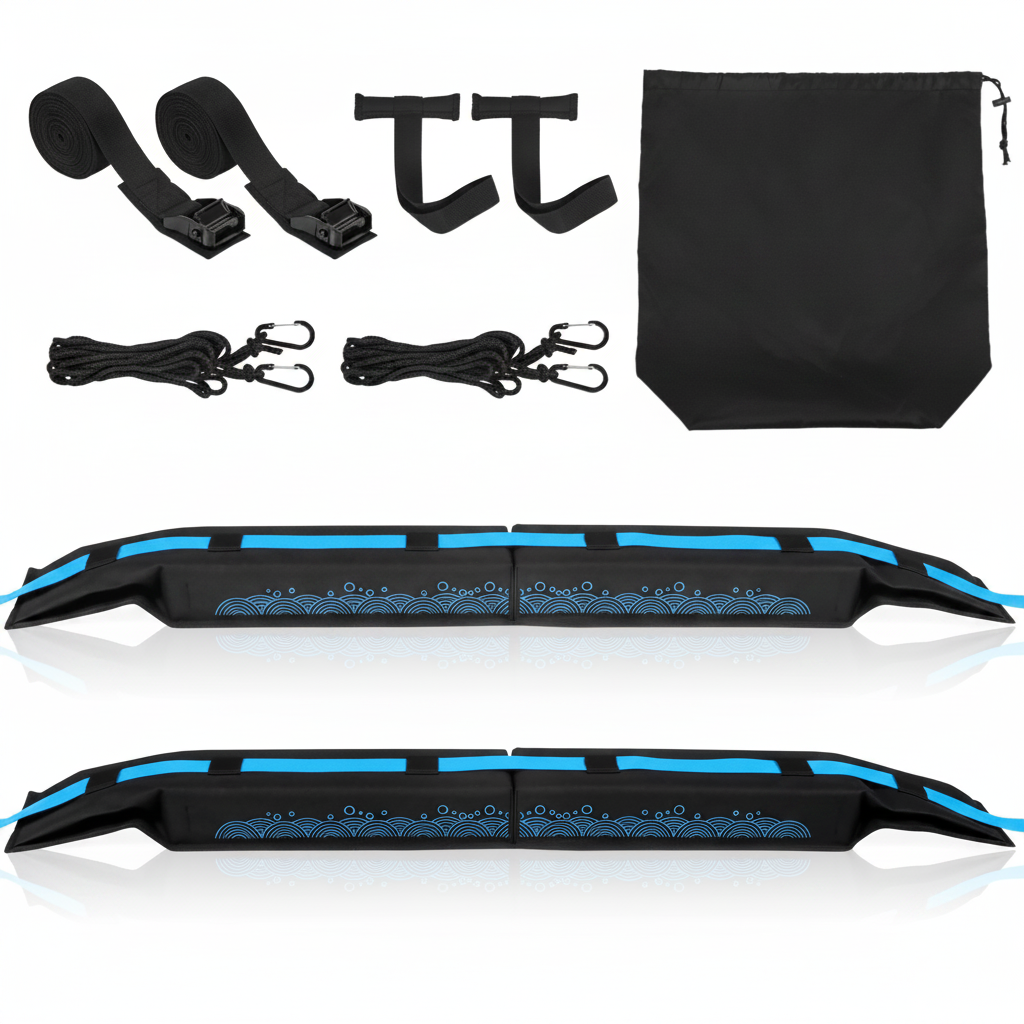 Universal Car Soft Roof Rack for Kayak, Surfboard, Canoe, Luggage