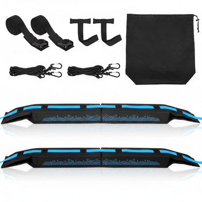 Universal Car Soft Roof Rack for Kayak, Surfboard, Canoe, Luggage — OMOTOR