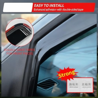 Visor Rain Guards for 2023-2026 Chevrolet Colorado GMC Canyon