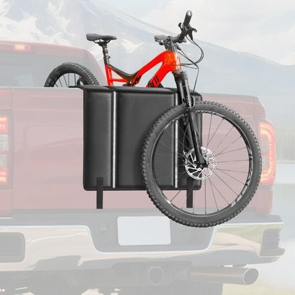 Tailgate Bike Pad for 2 Mountain Bikes with Reflective Safety Strips