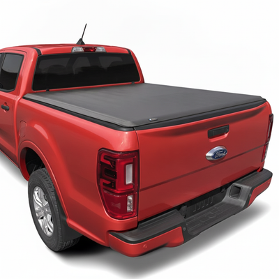 Soft Roll-up Truck Bed Tonneau Cover Compatible with 2019-2025 Ford Ranger