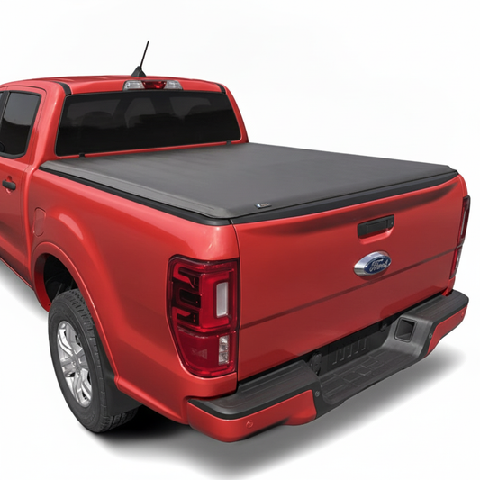 Soft Roll-up Truck Bed Tonneau Cover Compatible with 2019-2025 Ford Ranger