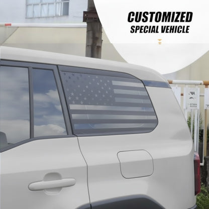 Rear Side Window American Flag Decal Compatible with Toyota Land Cruiser Prado 250 J250 LC250 2024 - 2026