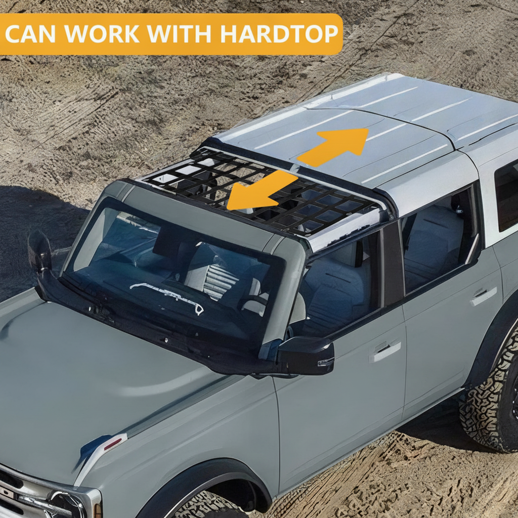 Roof Hammock for 2021-2026 Ford Bronco 4 Door Exterior Accessories