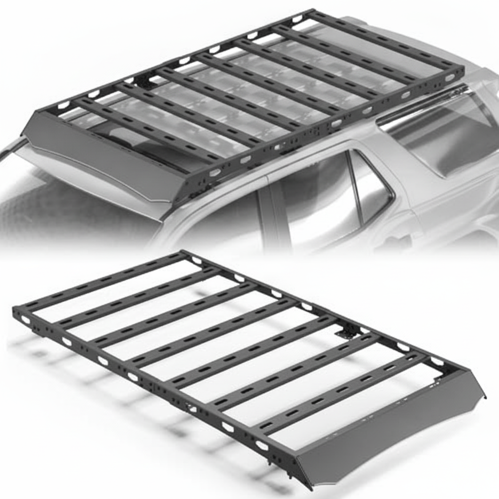 Roof Rack Cargo Basket for 2025-2026 Toyota 4Runner 6th Gen