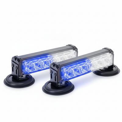 Battery Operated Flashing Strobe Light Bar for Vehicles Trucks Car