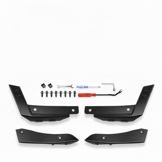 4PCS Wheel Fairing Delete Covers for Cybertruck 2024 - 2026