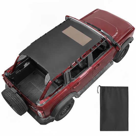 Waterproof Sun Shade Top For Ford Bronco 4Door 2021-2026 , UV Block, Noise Reducing