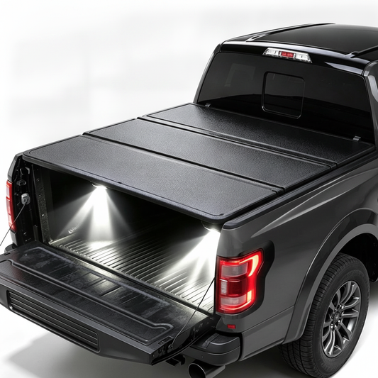 5FT Hard Tri-Fold Truck Bed Tonneau Cover Fit 2019-2026 Ford Ranger