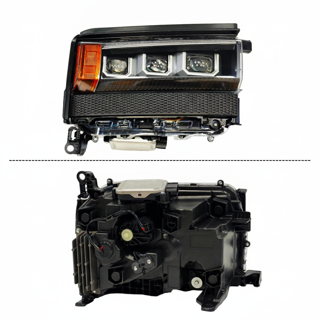 LED Headlight Assembly Fit for Toyota Land Cruiser Prado LC250 2024 2025