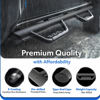 Running Boards Compatible with 2019-2026 Ford Ranger Supercrew Cab