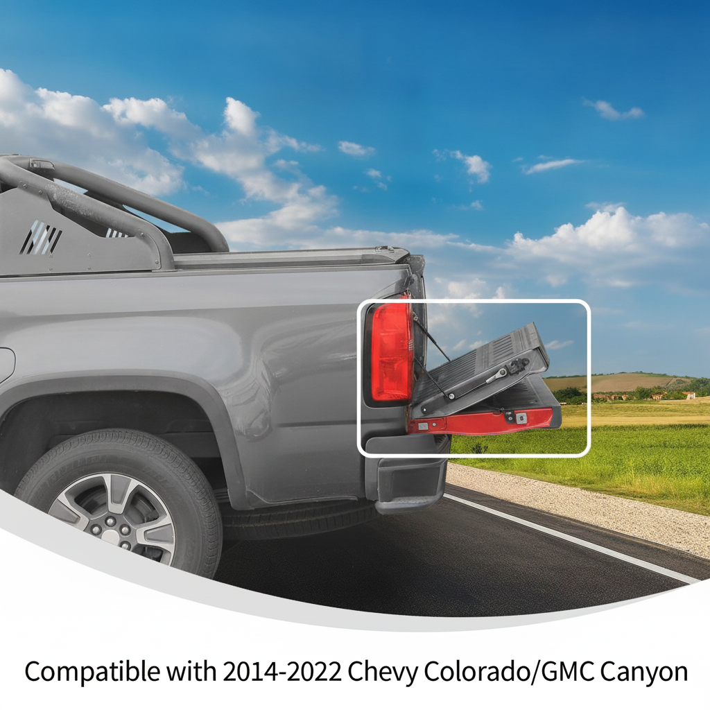 MidStop Tailgate Limiter for Chevy Colorado 2015-2026 (Not fit Front Radar Sensor Models)