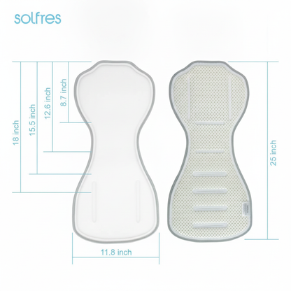 Hydro Gel Car Seat Cooler Mat for Baby, No Refrigeration Needed