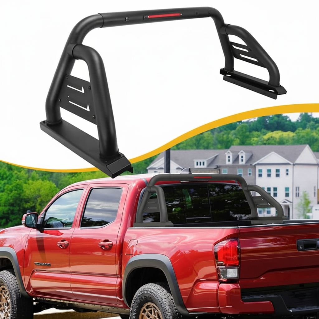 Truck Bed Roll Bar Fit for Toyota Tacoma 2005-2027 - photo 2
