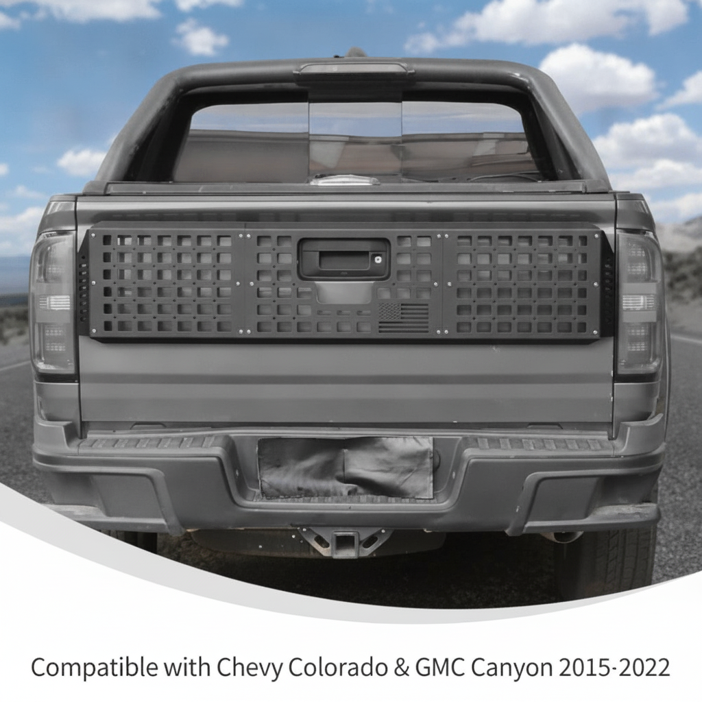 Tailgate Bed MOLLE Panel for Chevy Colorado & GMC Canyon 2015-2022