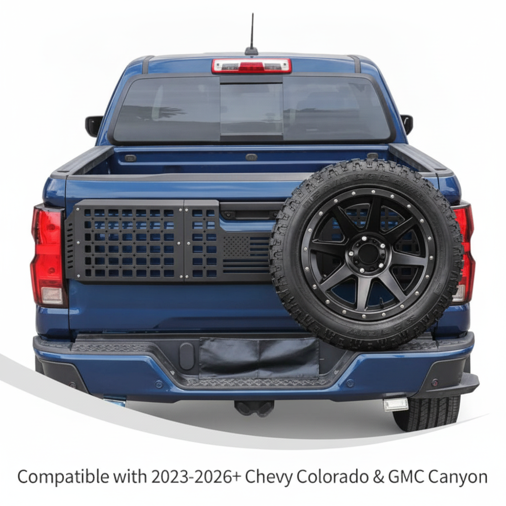 Tailgate Molle Panel for Chevy Colorado & GMC Canyon 2023-2026