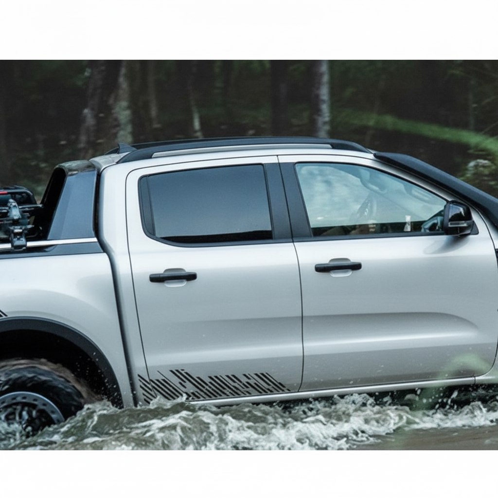 Aluminum Roof Rail Racks for Ford Ranger 2024-2026