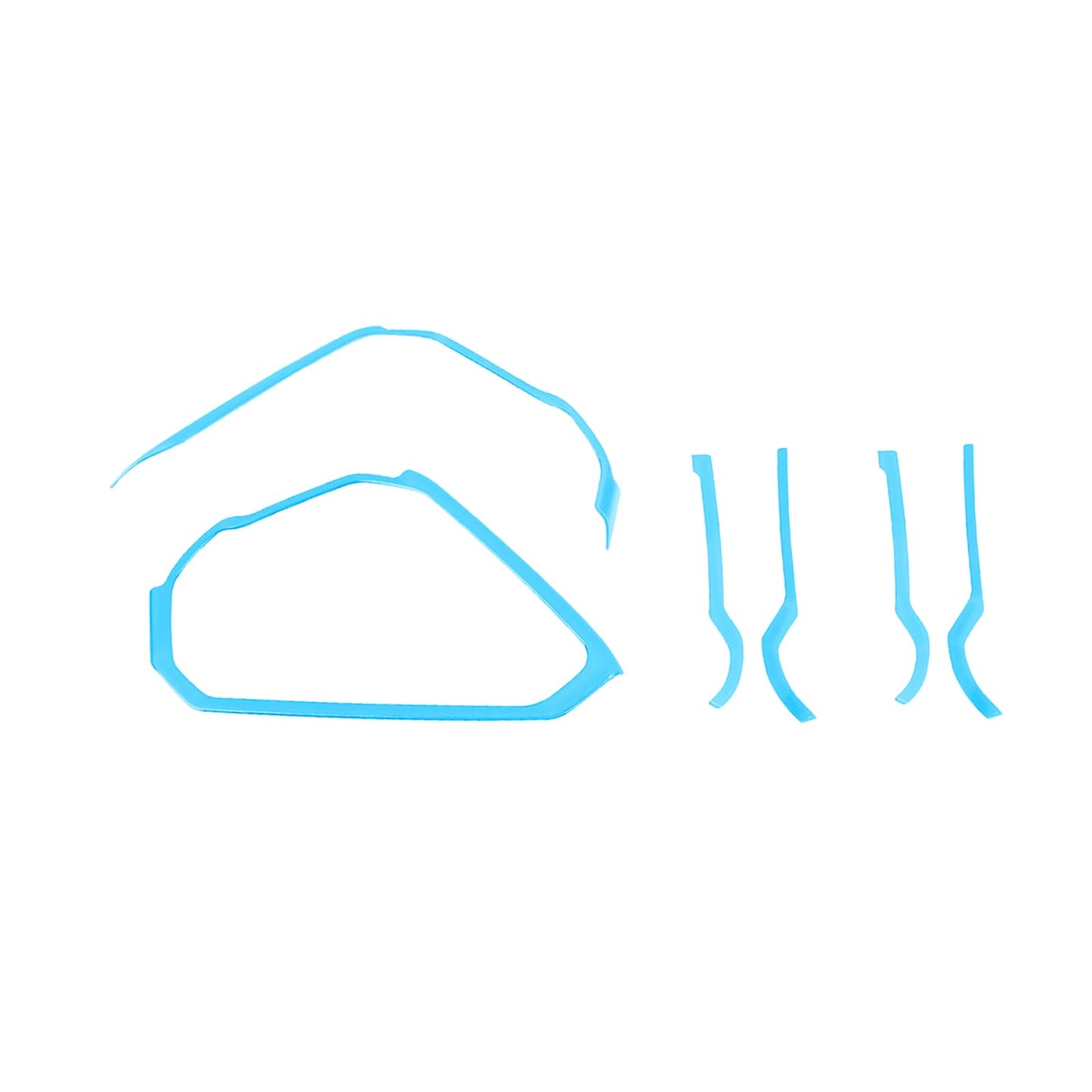 Center Console Grab Handle Orange For Ford Bronco 2021-2025