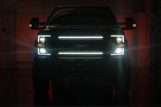 LED Grille Mount Light Kit For Ford F-250/F-350 Super Duty (17-22) - OMOTOR