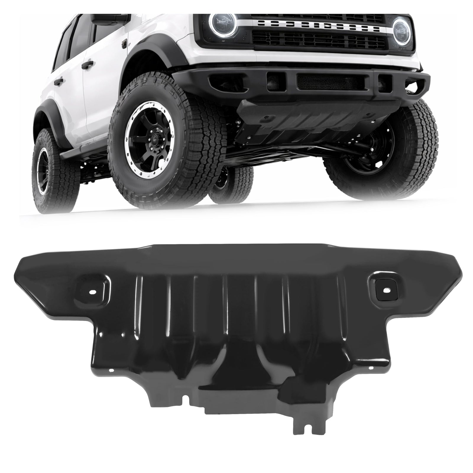 Skid Plate Compatible with 2021-2026 Ford Bronco