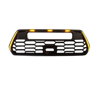 Front Grille Compatible with LED light for Toyota Tacoma 2016-2022 - OMOTOR