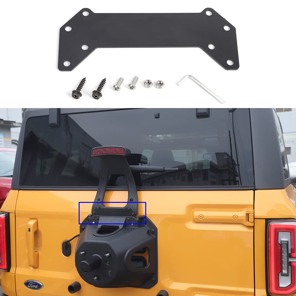 3rd Brake Light Extension Mounting Bracket for 2021 2022 Ford Bronco (NOT for Bronco Sport) - OMOTOR