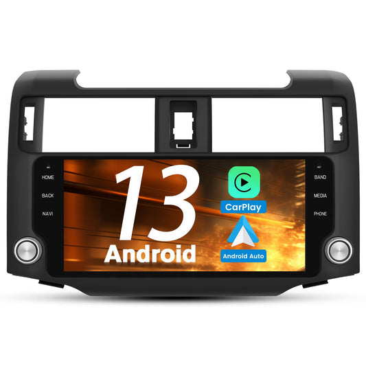 Head Unit With Wireless CarPlay Android Auto For Toyota 4Runner 2010-2022