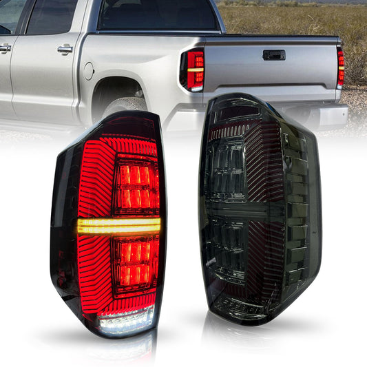 Smoke Tail Lights Compatible with 2nd Gen Tundra 2014-2021 All Models