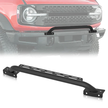 Bull Bar Grille Brush Guard Compatible with 2021-2025 Ford Bronco 2/4 Door - OMOTOR