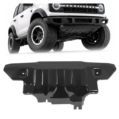 Front Bumper Skid Plate Compatible with 2021 - 2025 Ford Bronco 2/4 Door