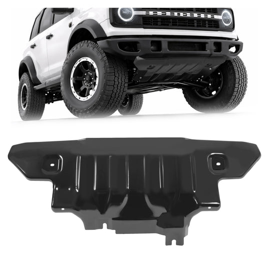 Front Bumper Skid Plate Compatible with 2021 - 2025 Ford Bronco 2/4 Door